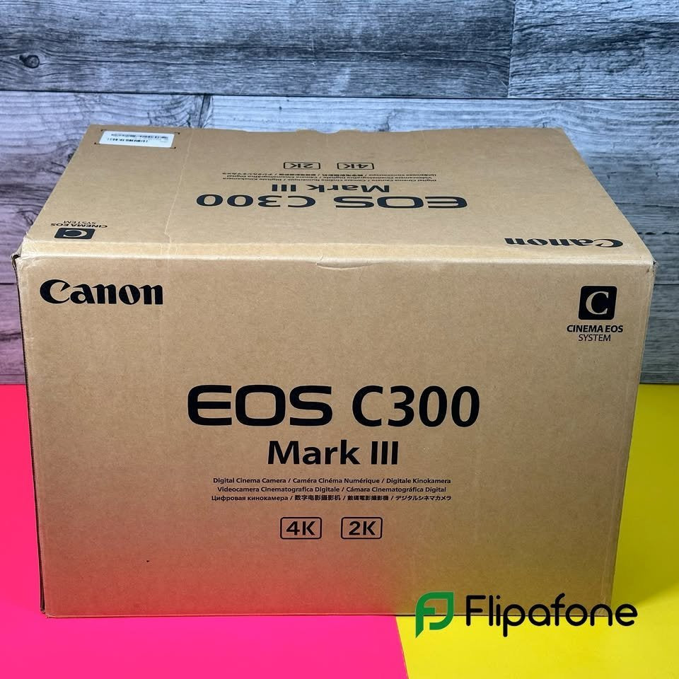 Canon EOS C300 Mark III Digital Cinema Camera - Body