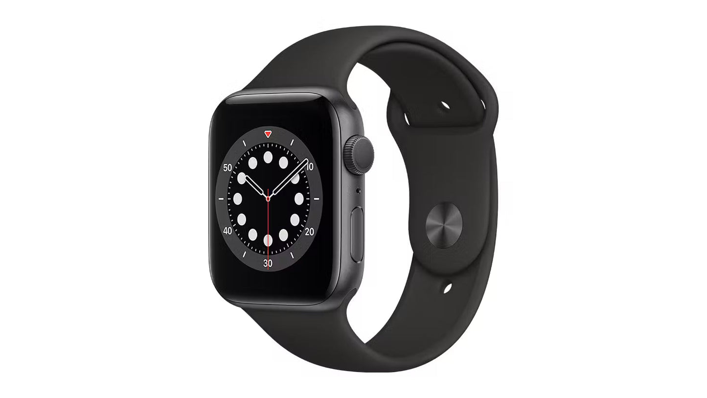 Apple Watch Series 6 - 44mm - Aluminum - Space Gray - (GPS)
