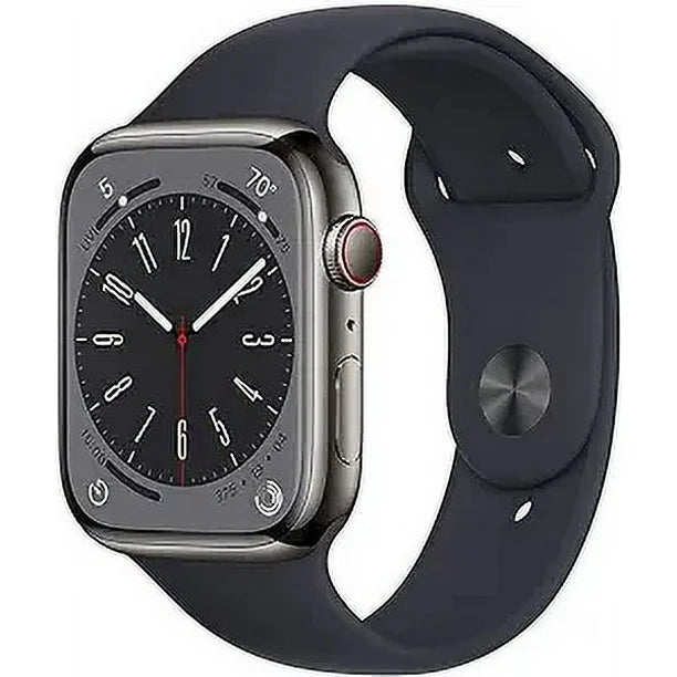 Apple Watch Series 8 - 45mm - Stainless Steel - Graphite - (GPS + Cellular)