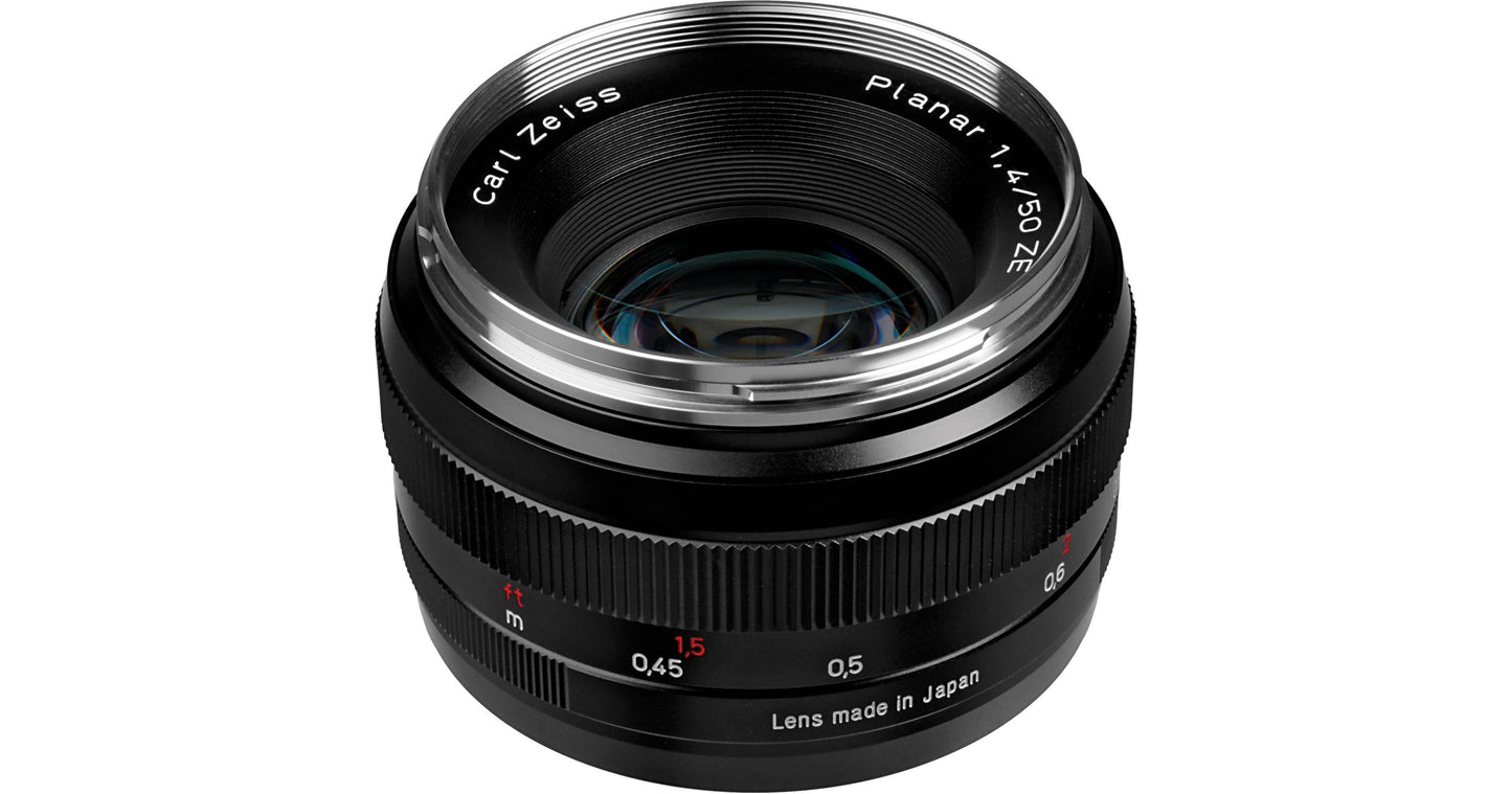 Carl Zeiss Planar T* 50mm f/1.4 ZE Lens for Canon EF