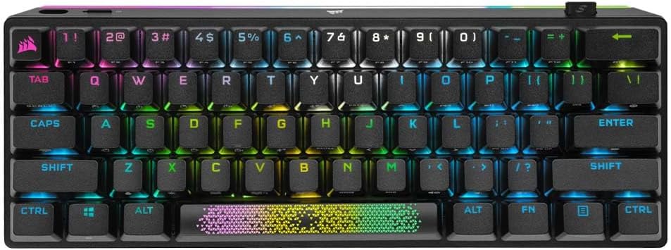 Corsair K70 Pro Mini Wireless Switch Keyboard - Cherry MX Speed - Black