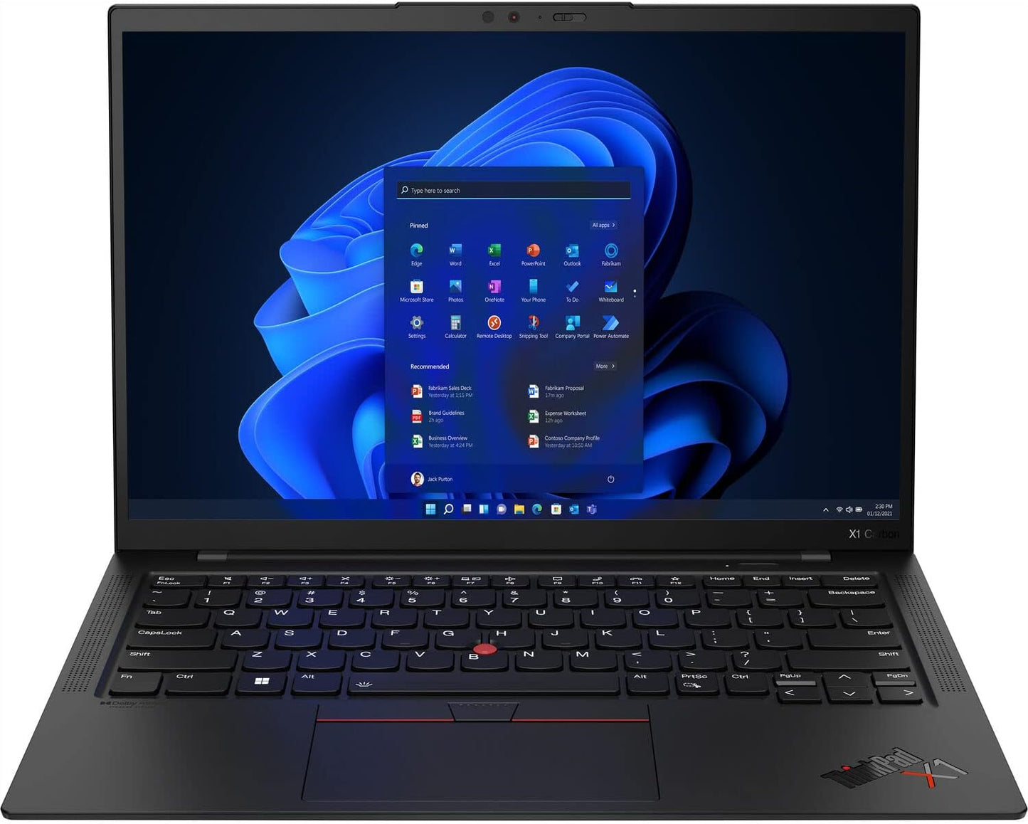 Lenovo ThinkPad 14" X1 Carbon Gen 8 (Intel Core i7 - 8GB RAM - 1TB SSD) - Black - 20U9-002NUS