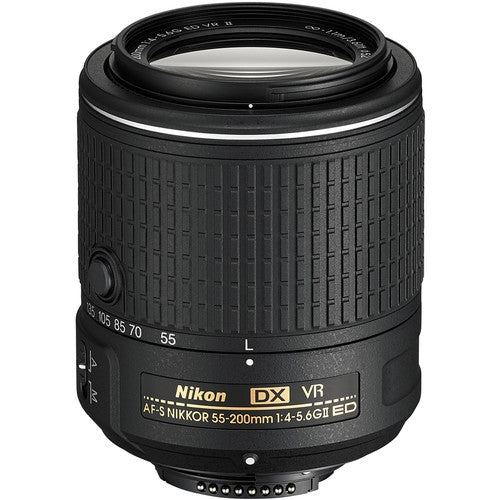 Nikon AF-S DX NIKKOR 55-200mm f/4-5.6G ED VR - F-mount