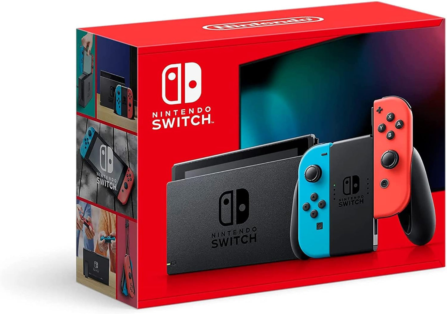 Nintendo Switch - Neon Red/Blue Joy-Con - Console