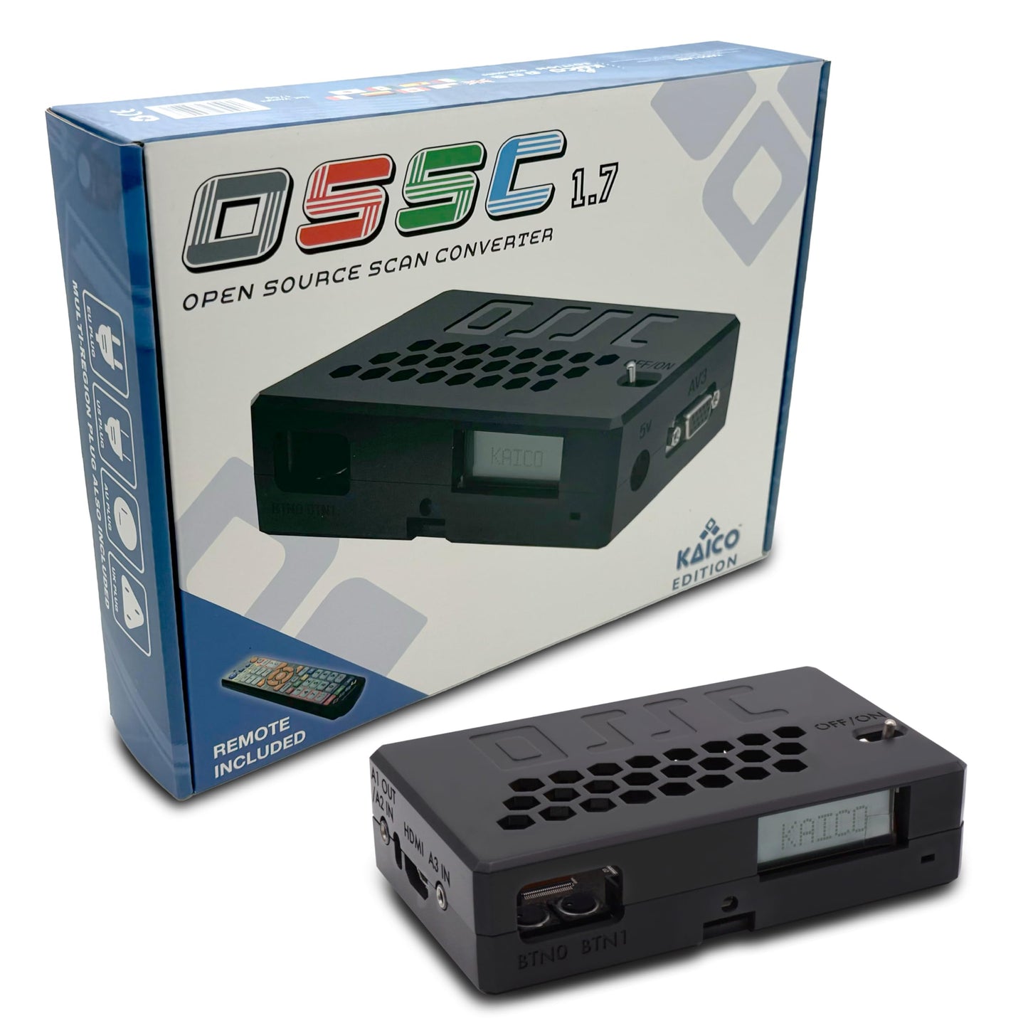 OSSC Open Source Scan Converter 1.6 - Multi-region PSU only
