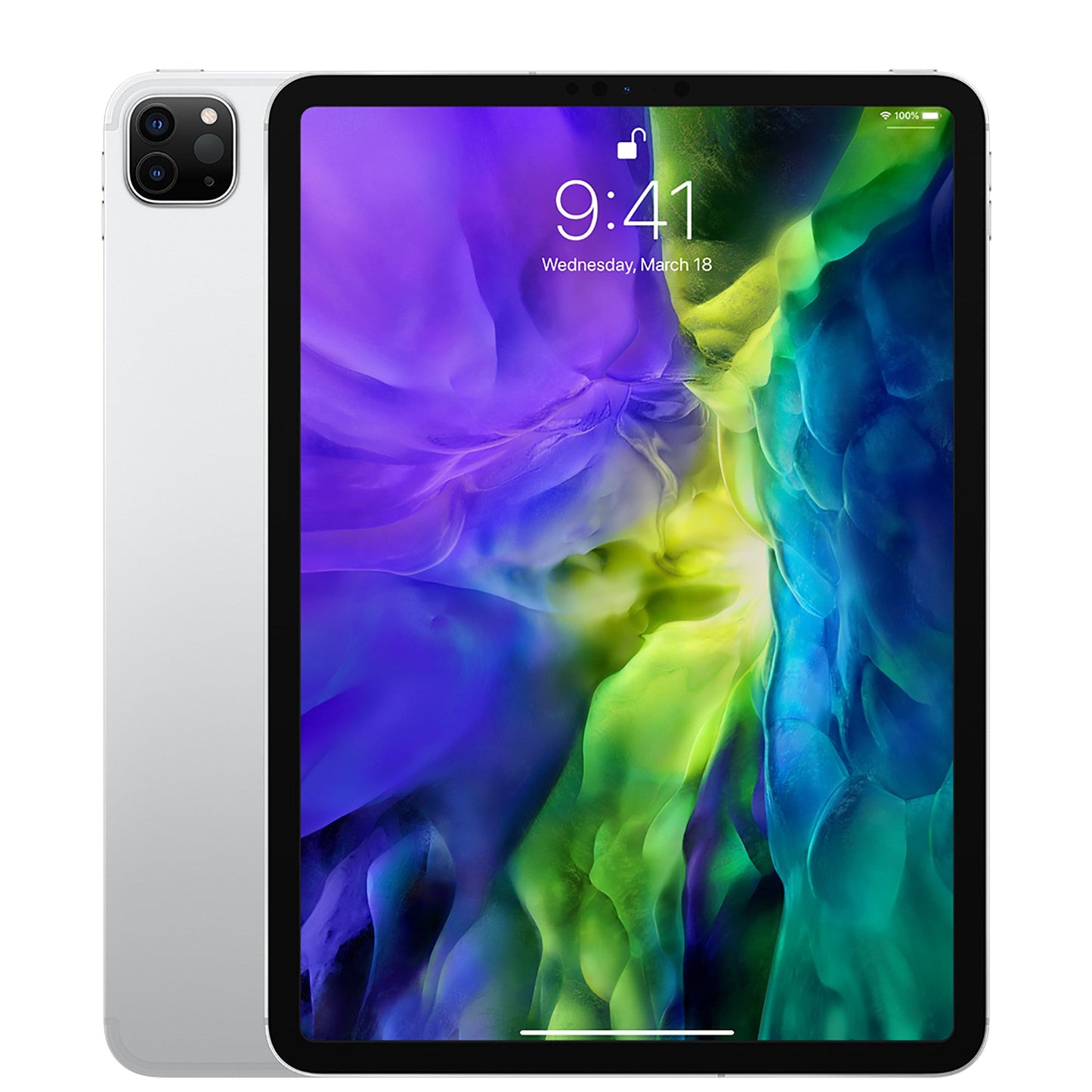 iPad Pro 11" 2nd Gen 128GB - Silver (WiFi + Cellular)