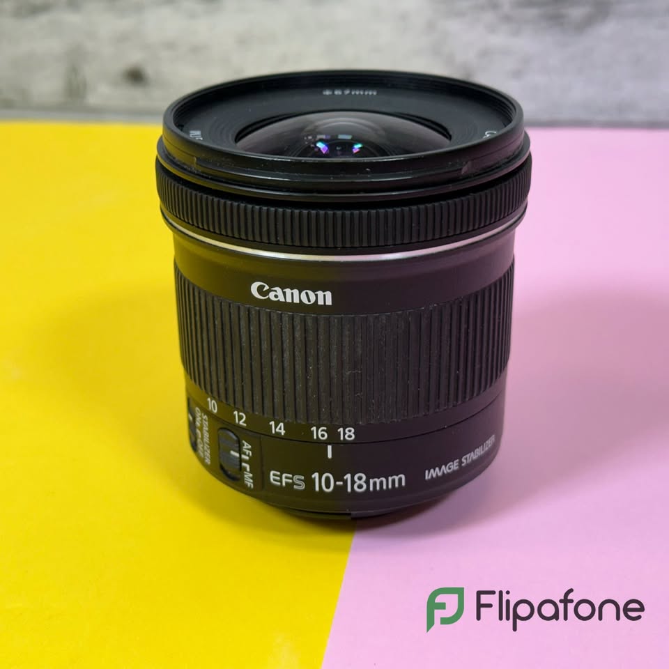 Canon EF-S 10-18mm F4.5-5.6 IS STM - EF-S mount