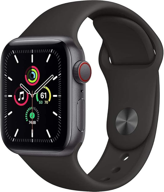 Apple Watch SE - 40mm - Aluminum - Space Gray - (GPS + Cellular)