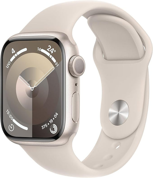 Apple Watch Series 9 - 41mm - Aluminum - Starlight - (GPS)