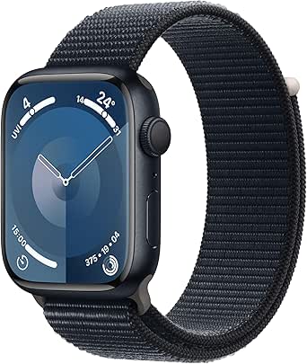 Apple Watch Series 9 - 45mm - Aluminum - Midnight - (WiFi + Cellular)