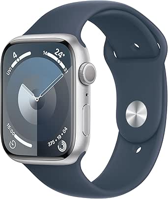 Apple Watch Series 9 - 45mm - Aluminum - Silver - (GPS)
