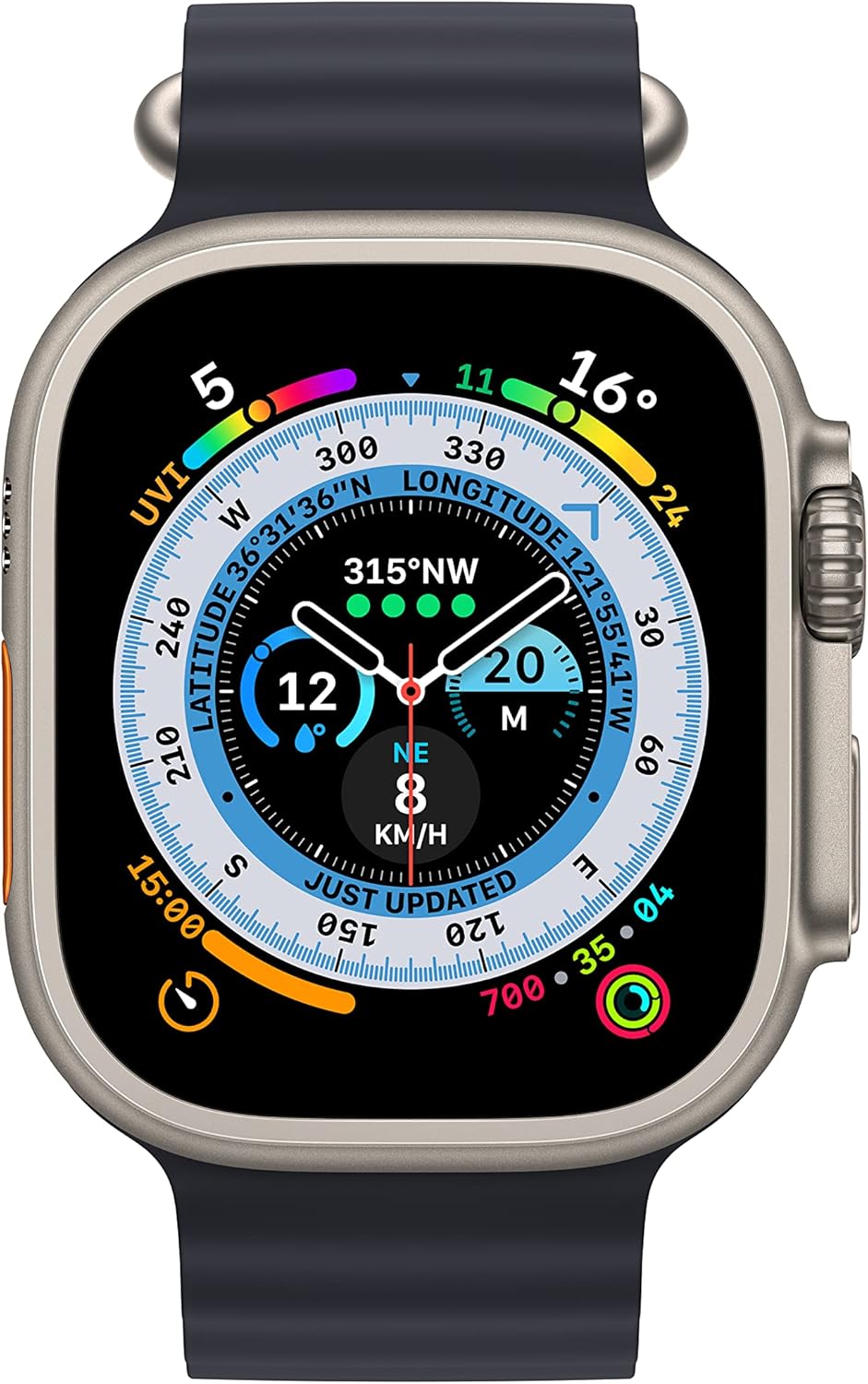 Apple Watch Ultra - 49mm - Titanium - (GPS + Cellular)