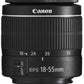 Canon EF-S 18-55mm F3.5-5.6 III - EF-S mount