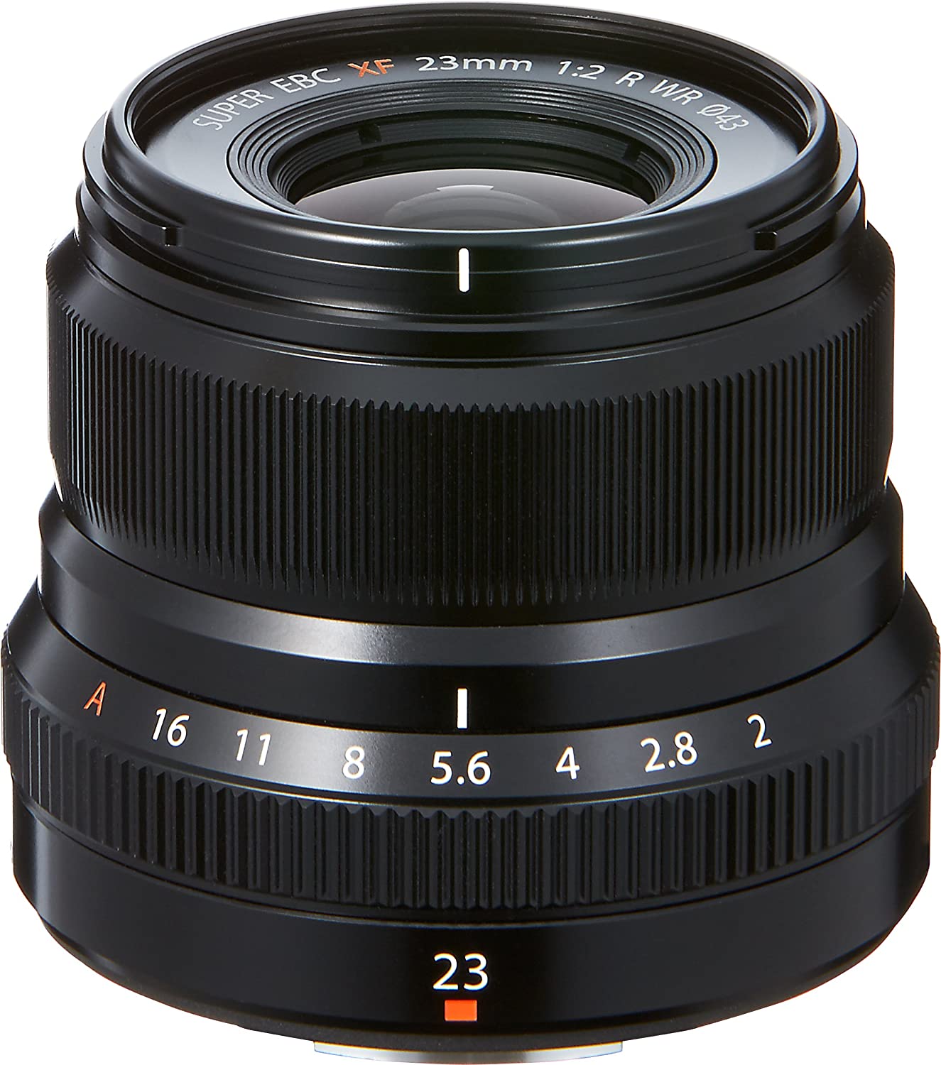 FUJIFILM XF 23mm f/2 R WR (Black) - X-mount