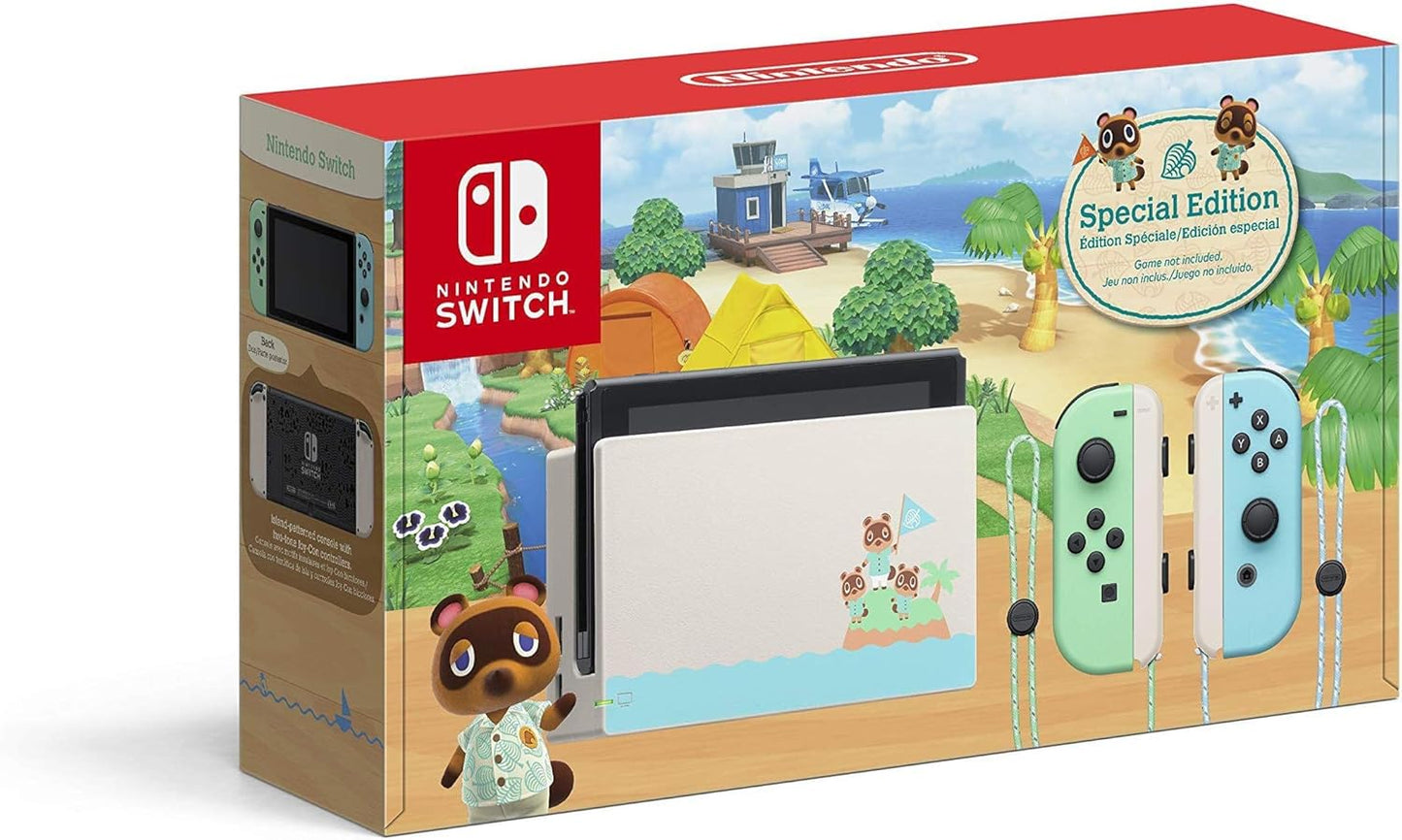 Nintendo Switch - Animal Crossing Special Edition