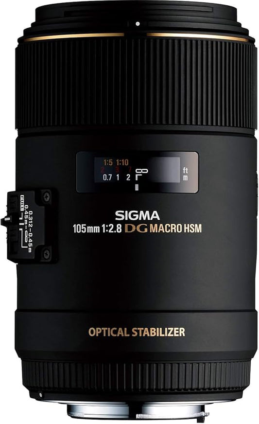 Sigma 105mm F2.8 EX DG OS HSM Macro Lens - F Mount