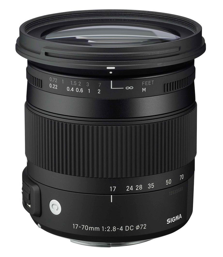Sigma 17-70mm F2.8-4 DC Macro OS HSM - AFD -mount