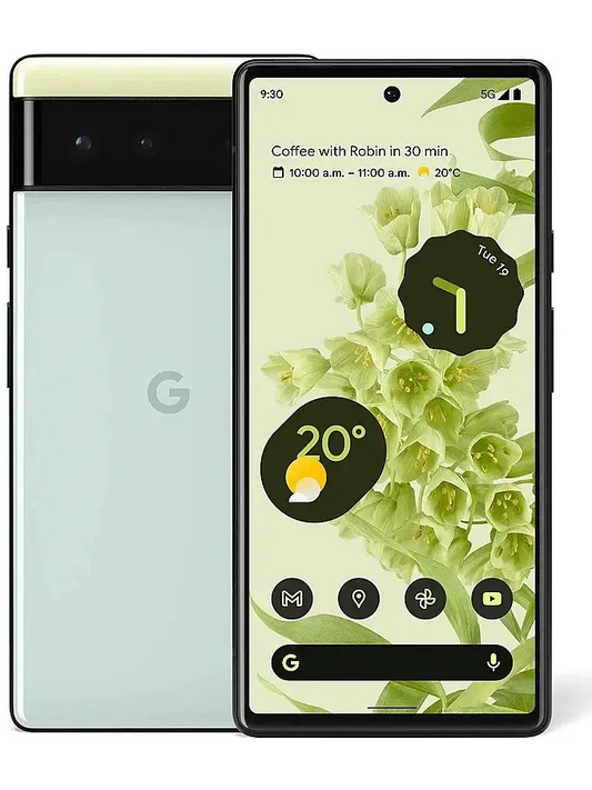 Google Pixel 6 256GB - Sorta Seafoam (Unlocked)